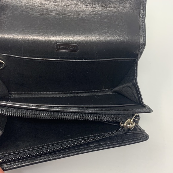 Coach Black Leatherware Wallet - Picture 6 of 8